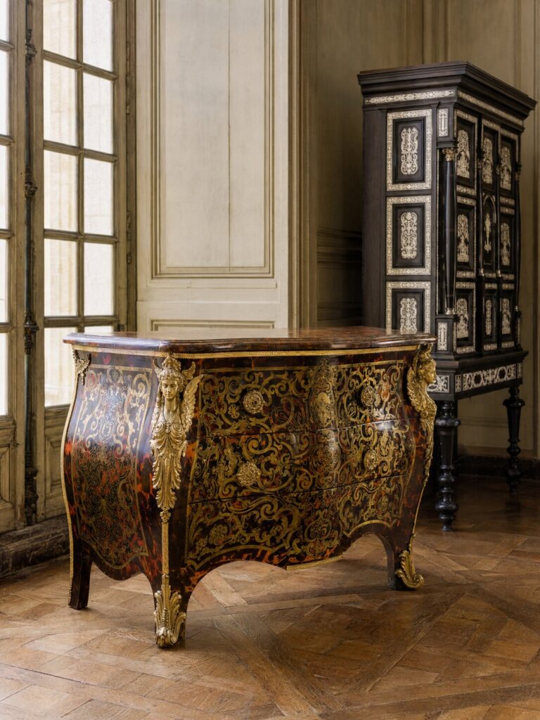 Boulle Commode In A Versailles Antechamber