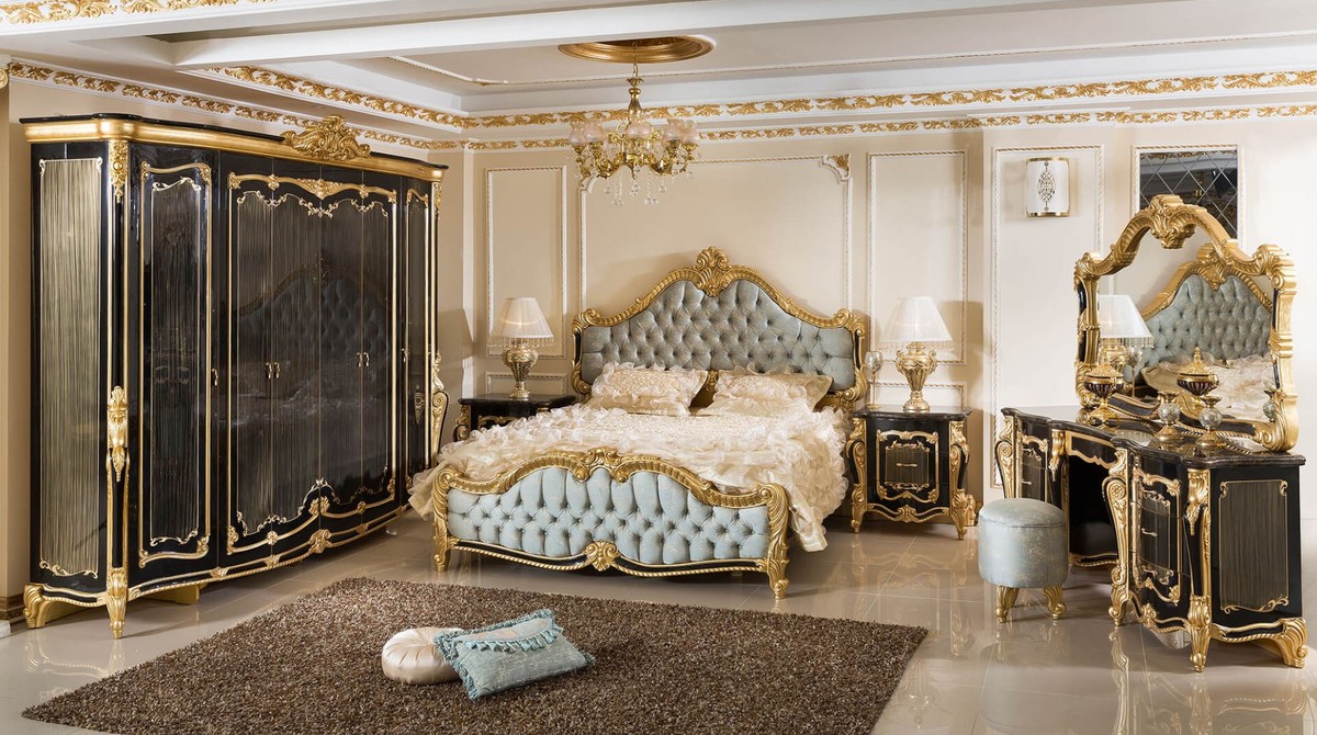 Armoire-baroque-noire-dressing-luxueux-chambre-design