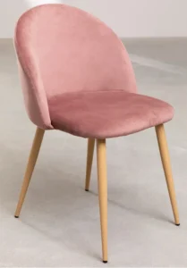 Chaise Baroque Rose